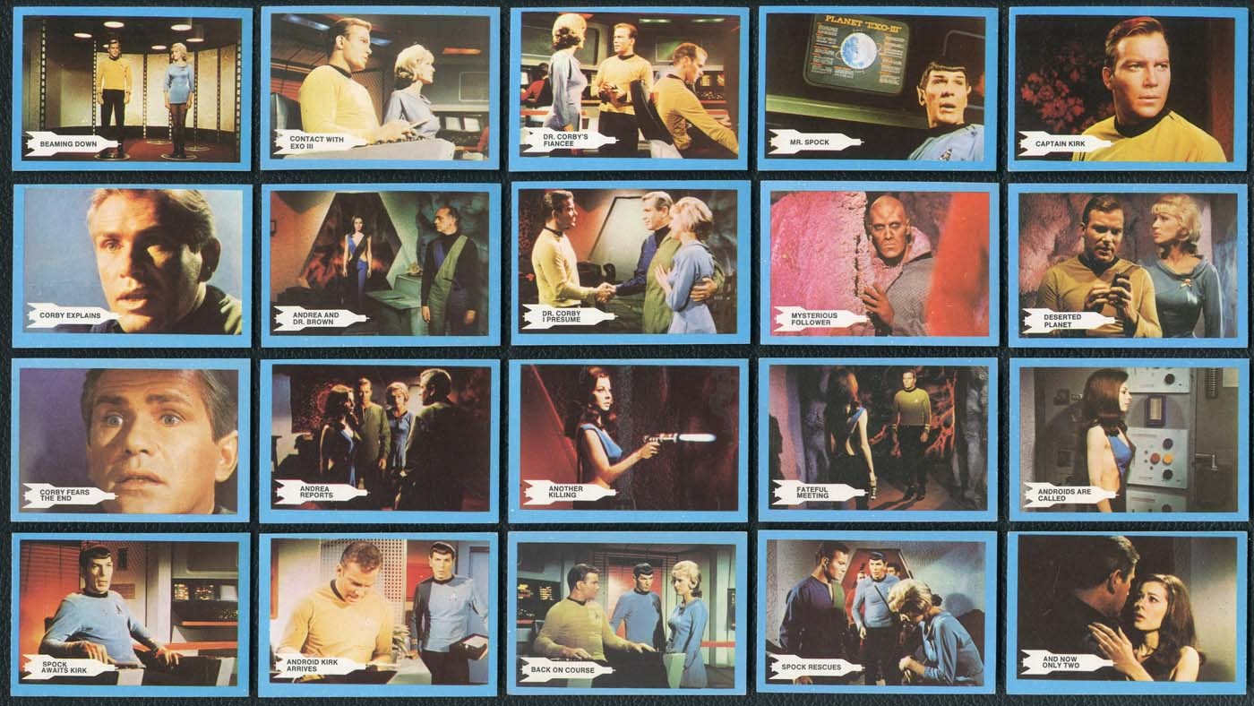 1969 Star Trek A&BC British Card Set - Rare!