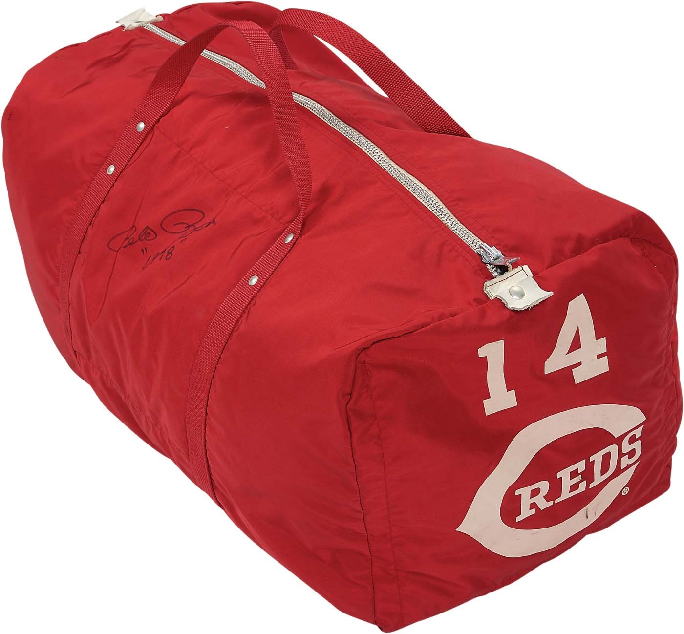 Pete Rose & Cincinnati Reds - 1978 Pete Rose Cincinnati Reds Equipment Bag