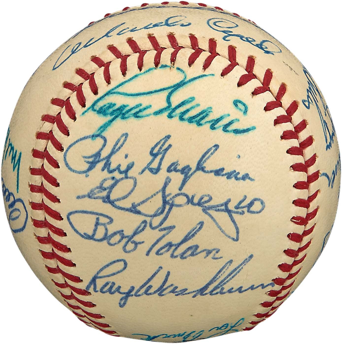 - High Grade 1968 St. Louis Cardinals Team-Signed Baseball (PSA MINT 9)
