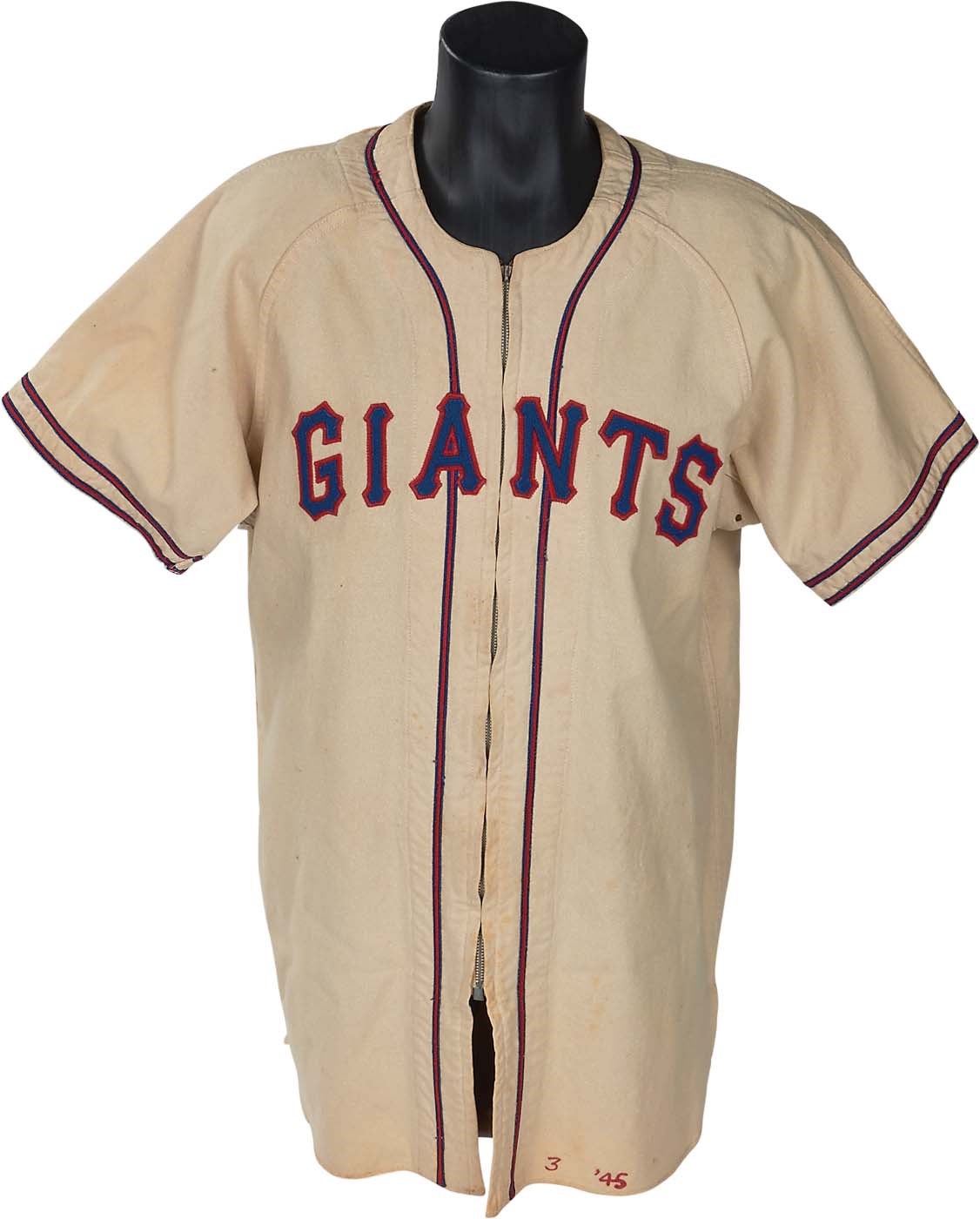 1938 Mel Ott Game Worn New York Giants Jersey, MEARS A8., Lot #80113