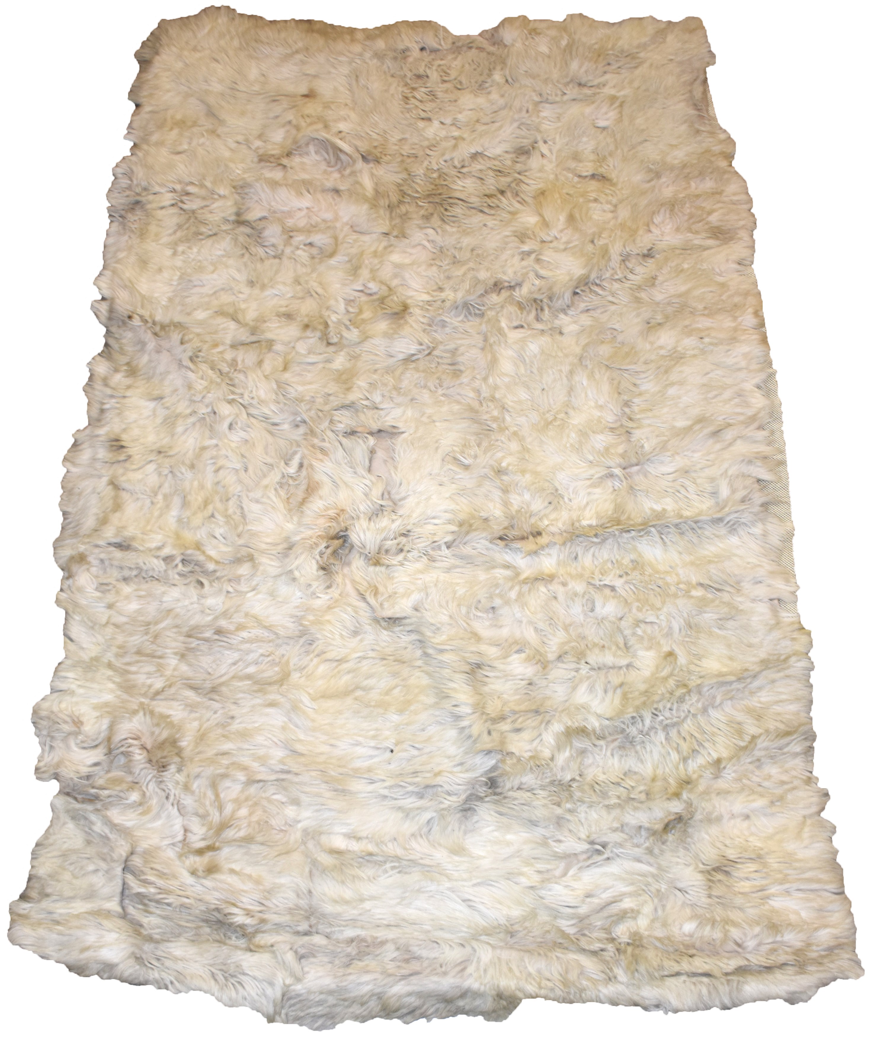 Rock And Pop Culture - Original Yak Hair Rug from the 49 Million Dollar Penthouse Magazine Mansion (photo evidence)
