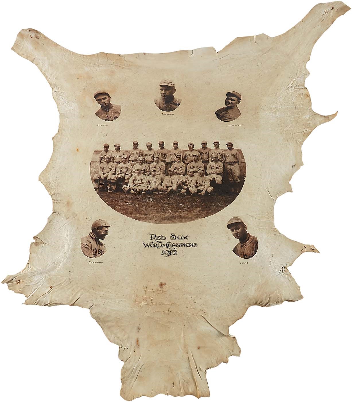 Boston Sports - 1915 Boston Red Sox Championship Leather
