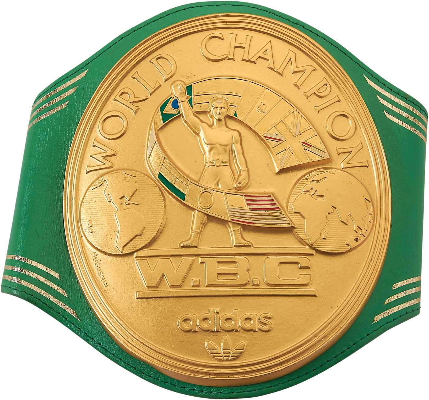 - Muhammad Ali's "Rumble in the Jungle" WBC Championship Belt