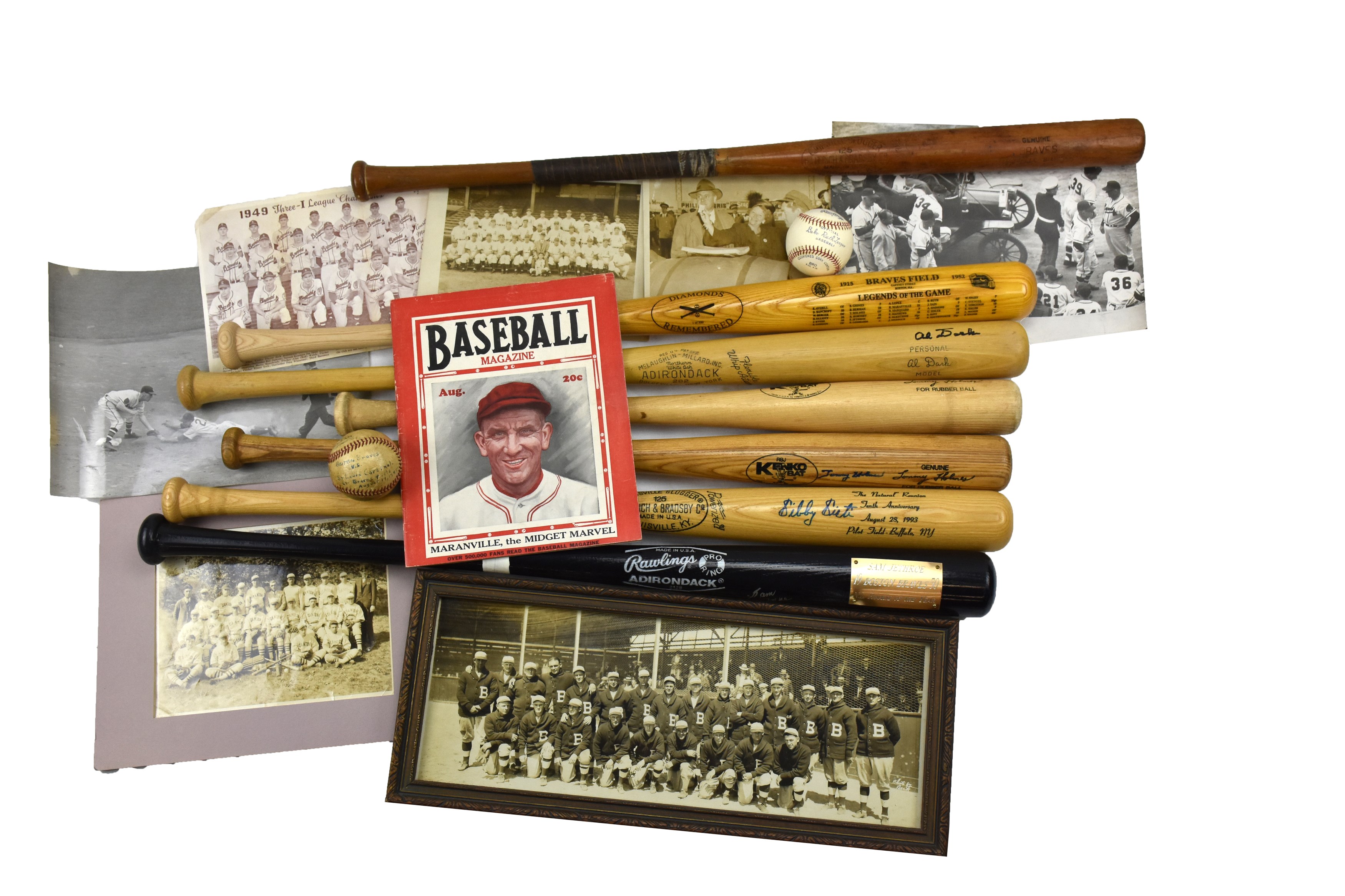 Boston Sports - Incredible Boston Braves Memorabilia from Early Hobbyist