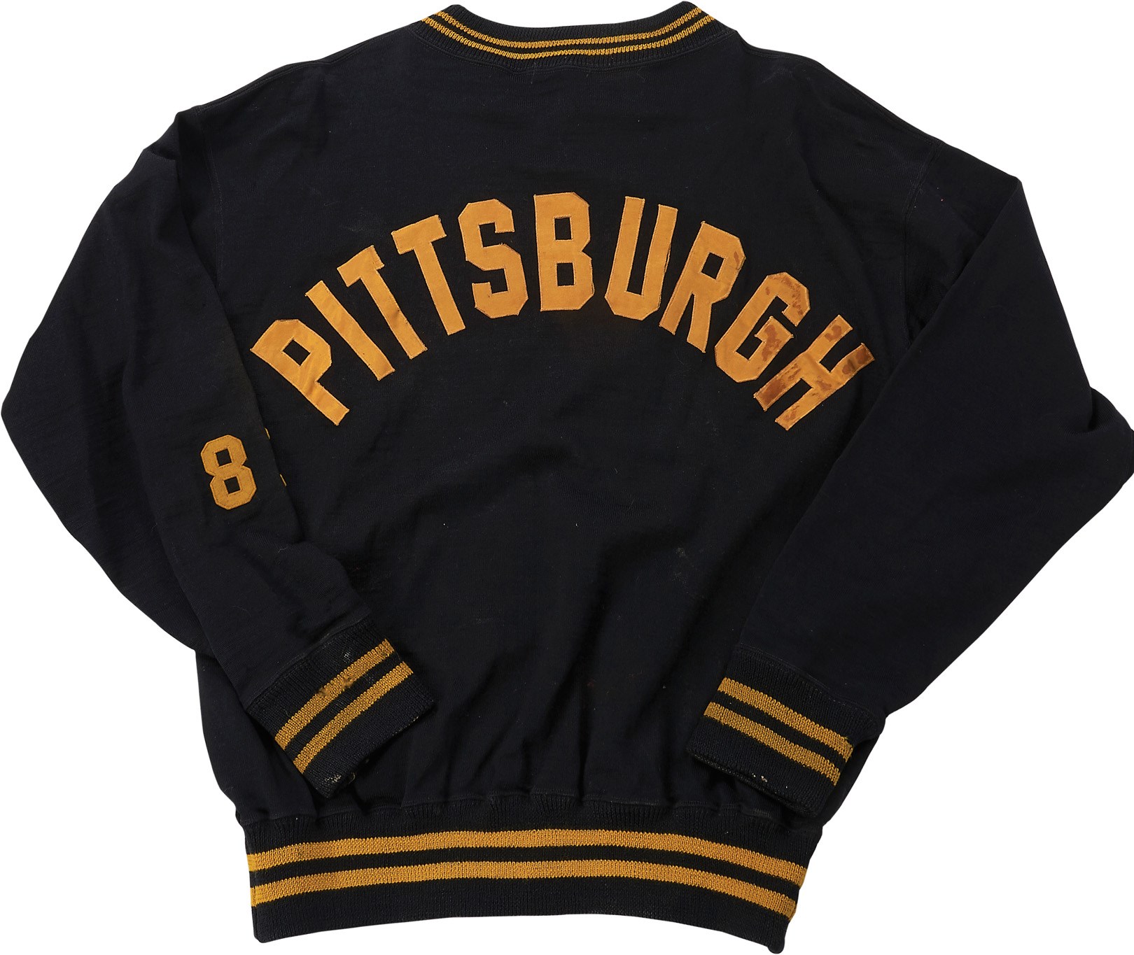Football - Early 1950s Pittsburgh Steelers Game Worn Football Sweater (ex-George Samuel Hughes)