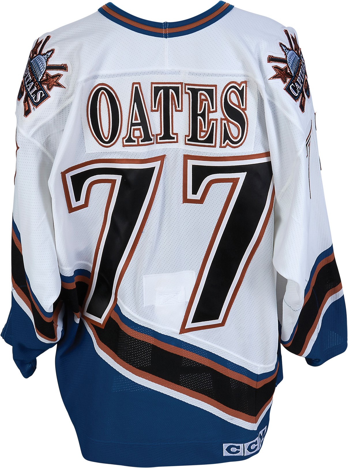 Hockey - 1996-97 Adam Oates Washington Capitals Game Worn Jersey