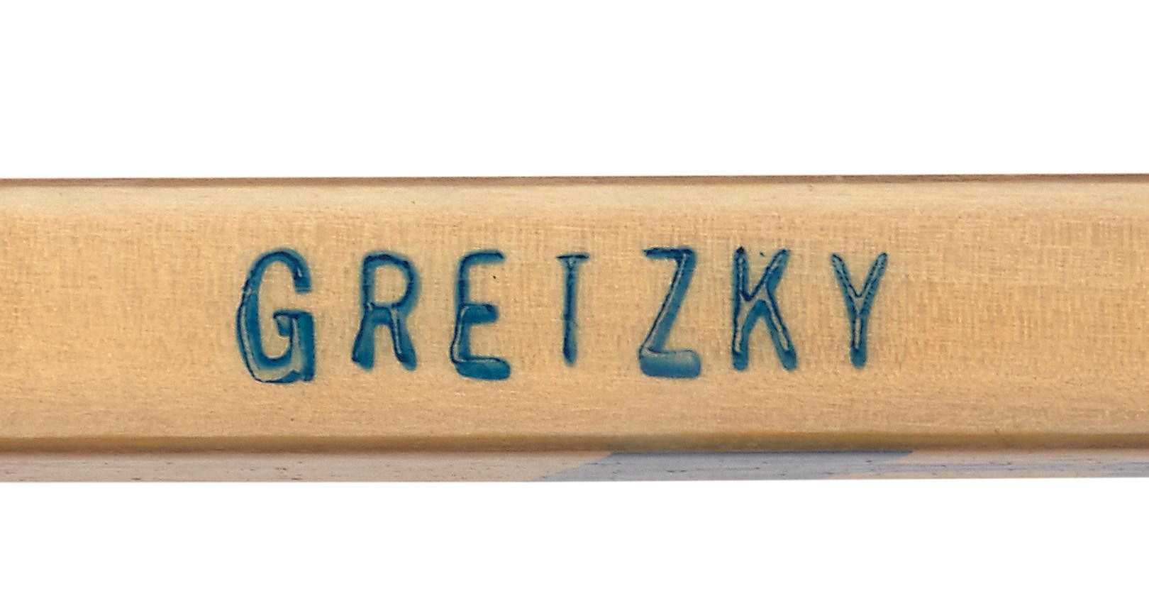 - 1997 Wayne Gretzky Signed Game Used Stick (PSA)