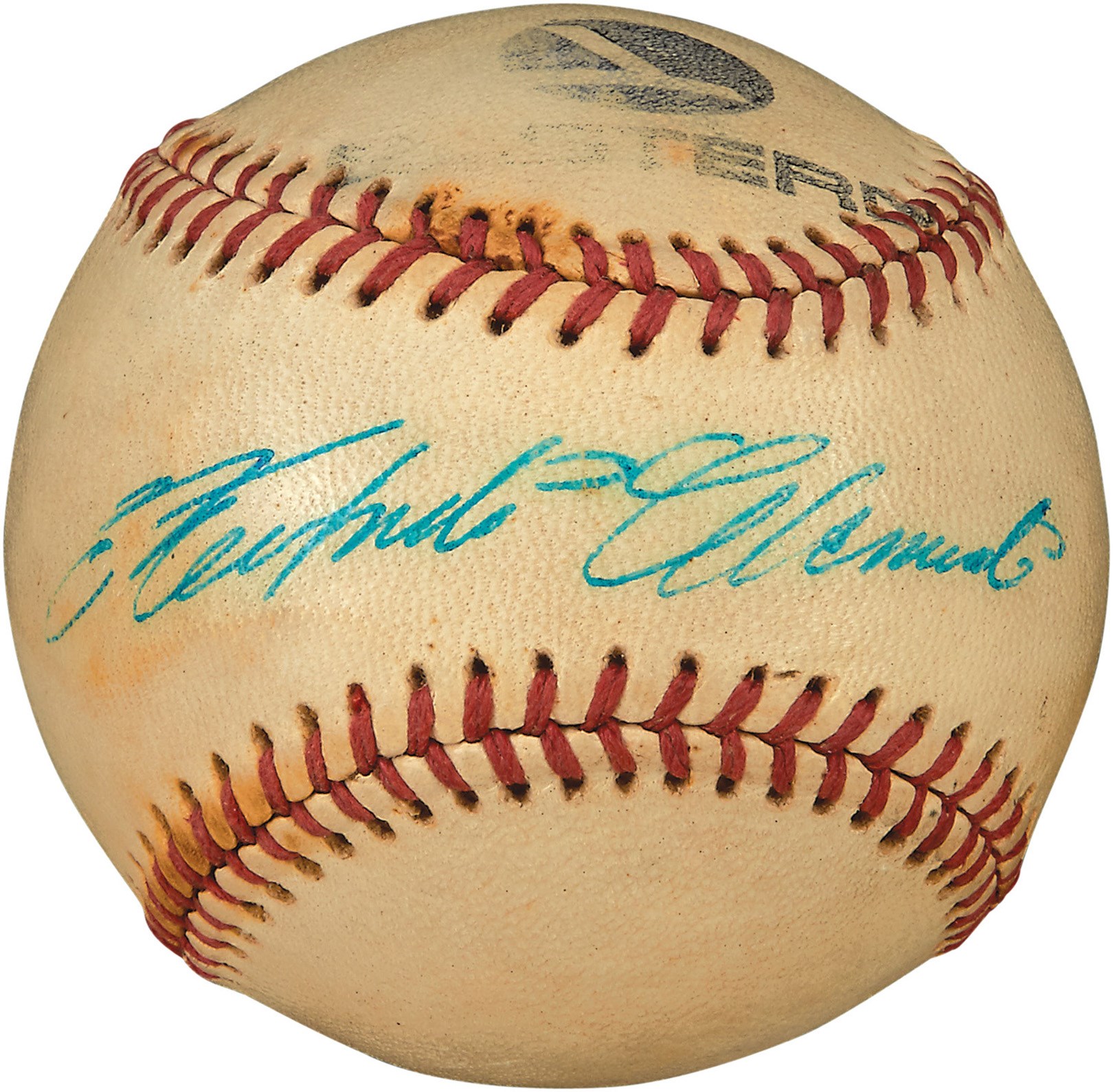 Clemente and Pittsburgh Pirates - Single-Singed Roberto Clemente Baseball (PSA)