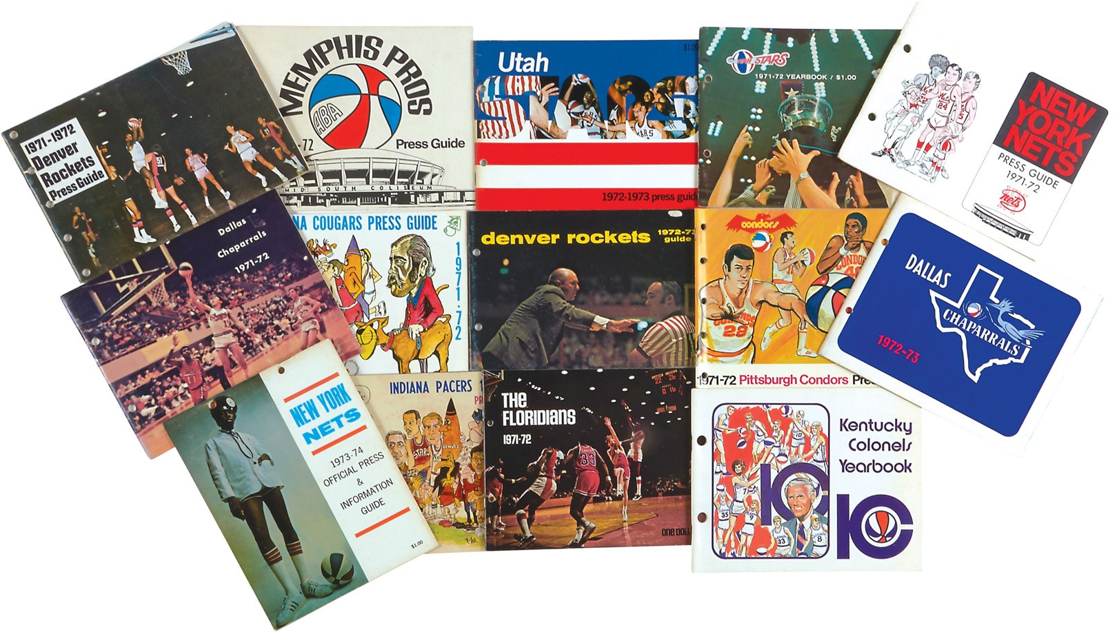 Basketball - Huge 1960-70s ABA Collection