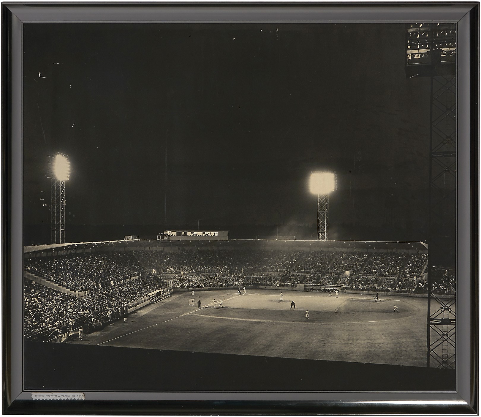 Baseball Memorabilia - Oversized 1960 Cheney Stadium Pacific Coast (21 x 25")