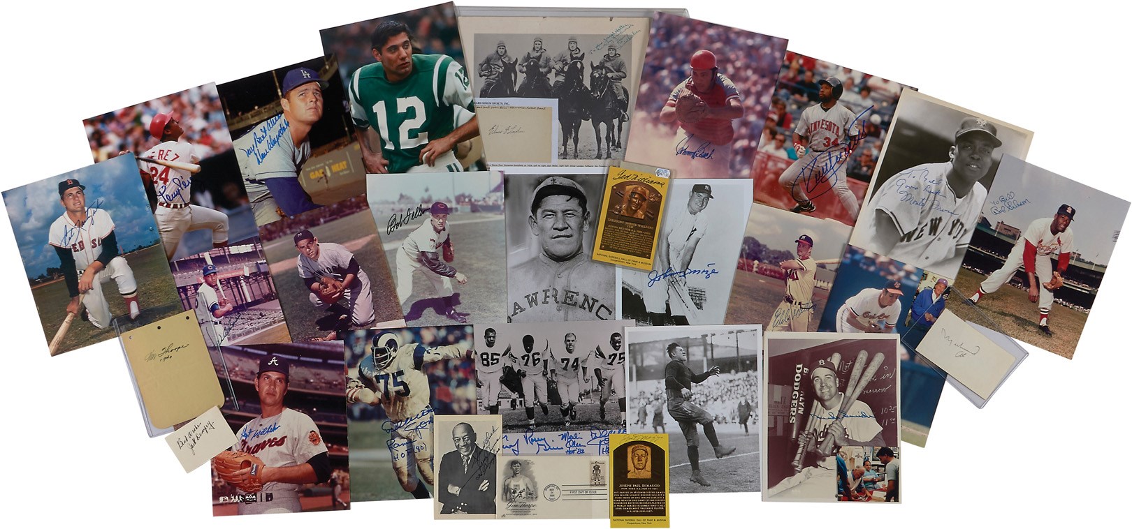 Multi-Sport Legends Autograph Collection w/Thorpe & Marciano (100+)