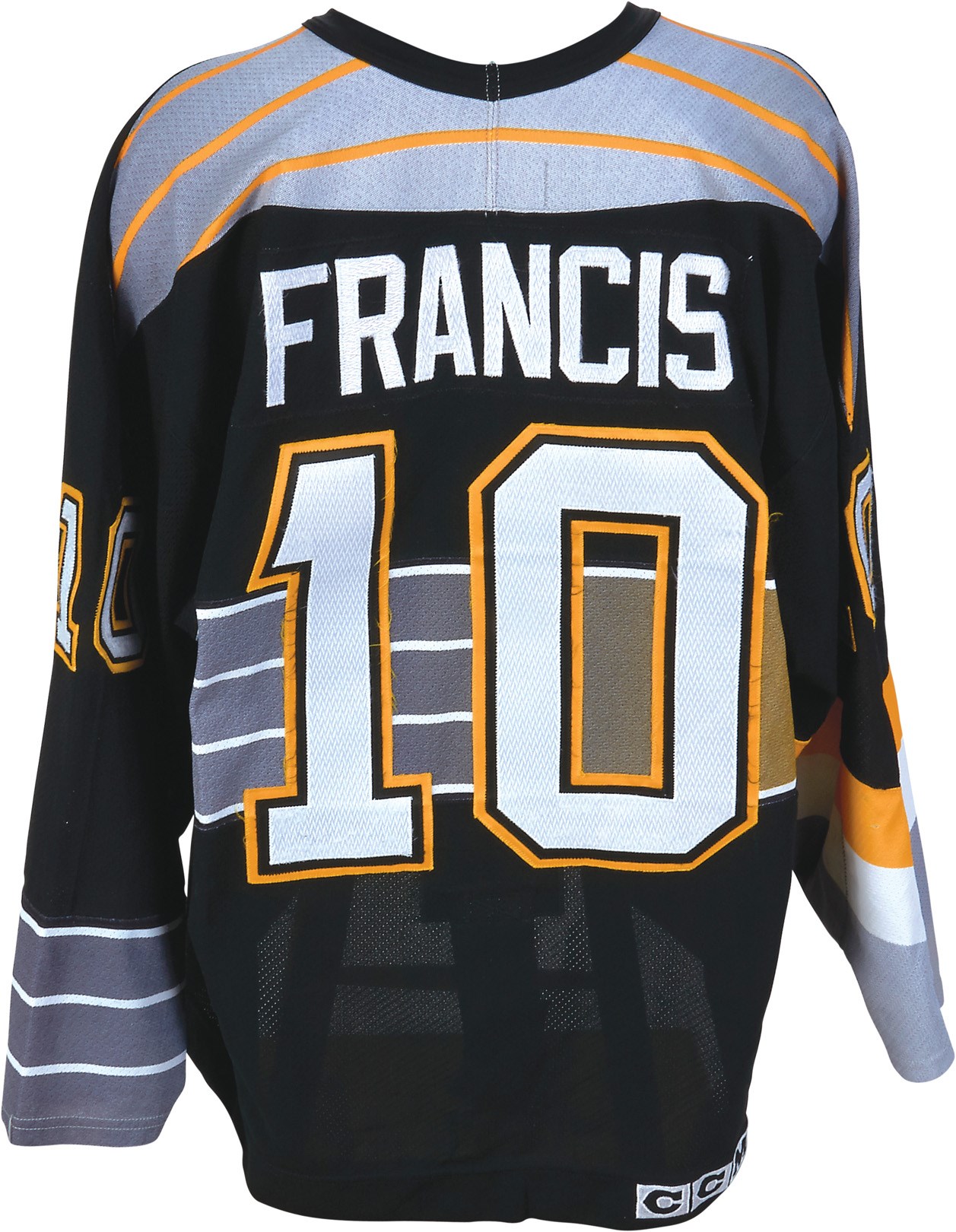 - 1995-96 Ron Francis Pittsburgh Penguins Game Worn Jersey (Photo-Matched)