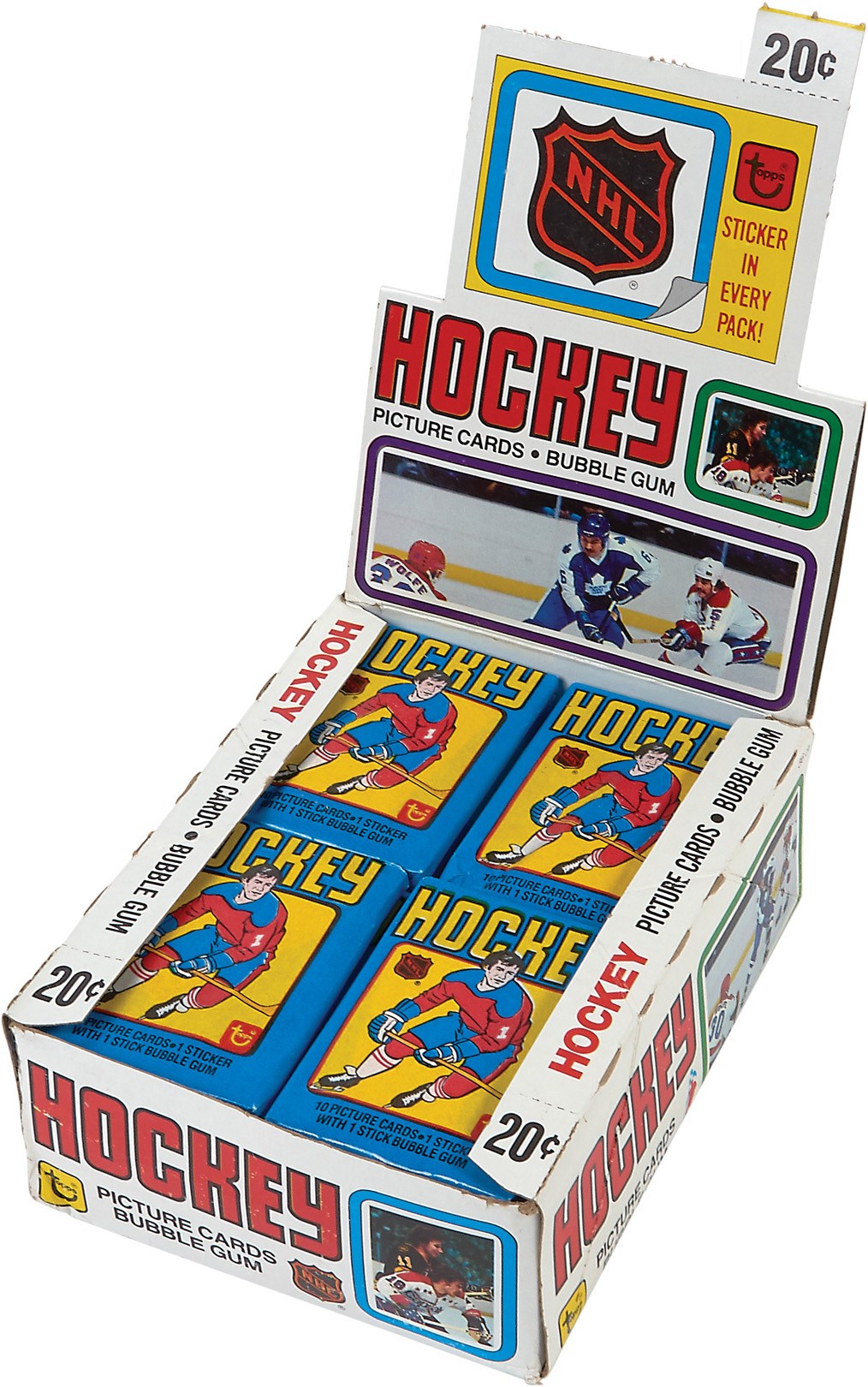 Baseball and Trading Cards - 1979-80 Topps Hockey HIGH GRADE Unopened Wax Box (36 Packs- BBCE Wrapped)