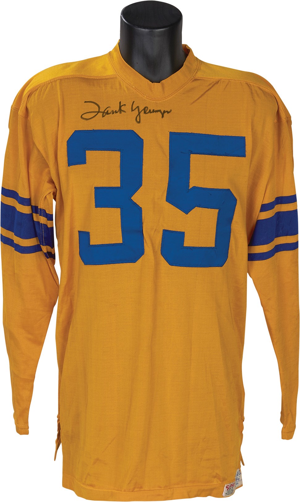 Football - Early 1950s Tank Younger Los Angeles Rams Game Worn Jersey