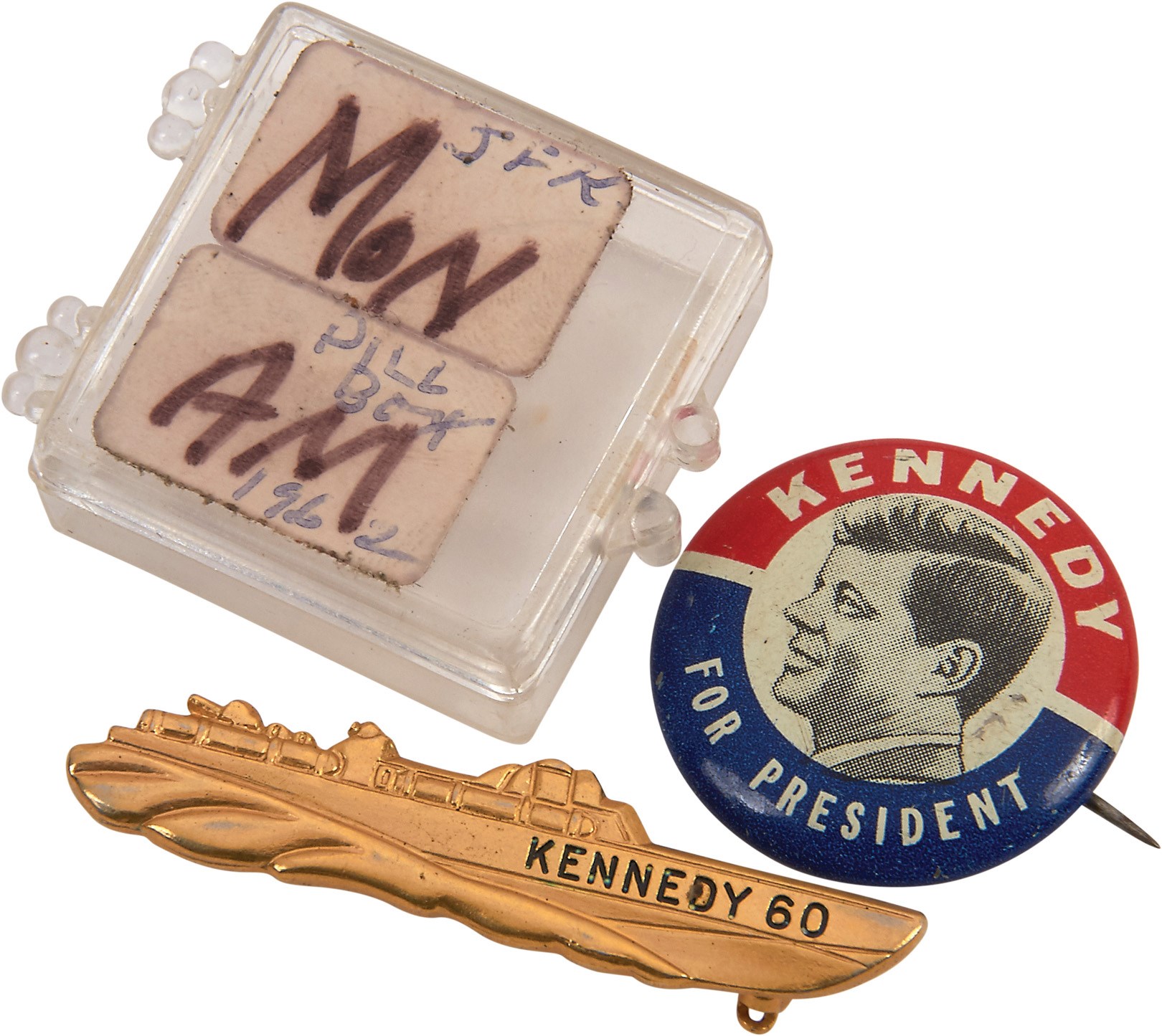 Rock And Pop Culture - 1962 JFK Pill Box and More from his Summer Retreat (3)
