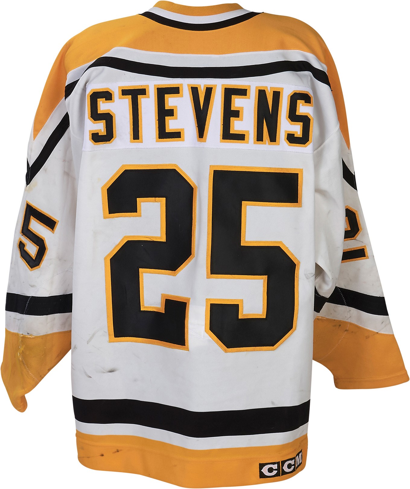 Hockey - 1993-94 Kevin Stevens Pittaburgh Penguins Game Worn Jersey