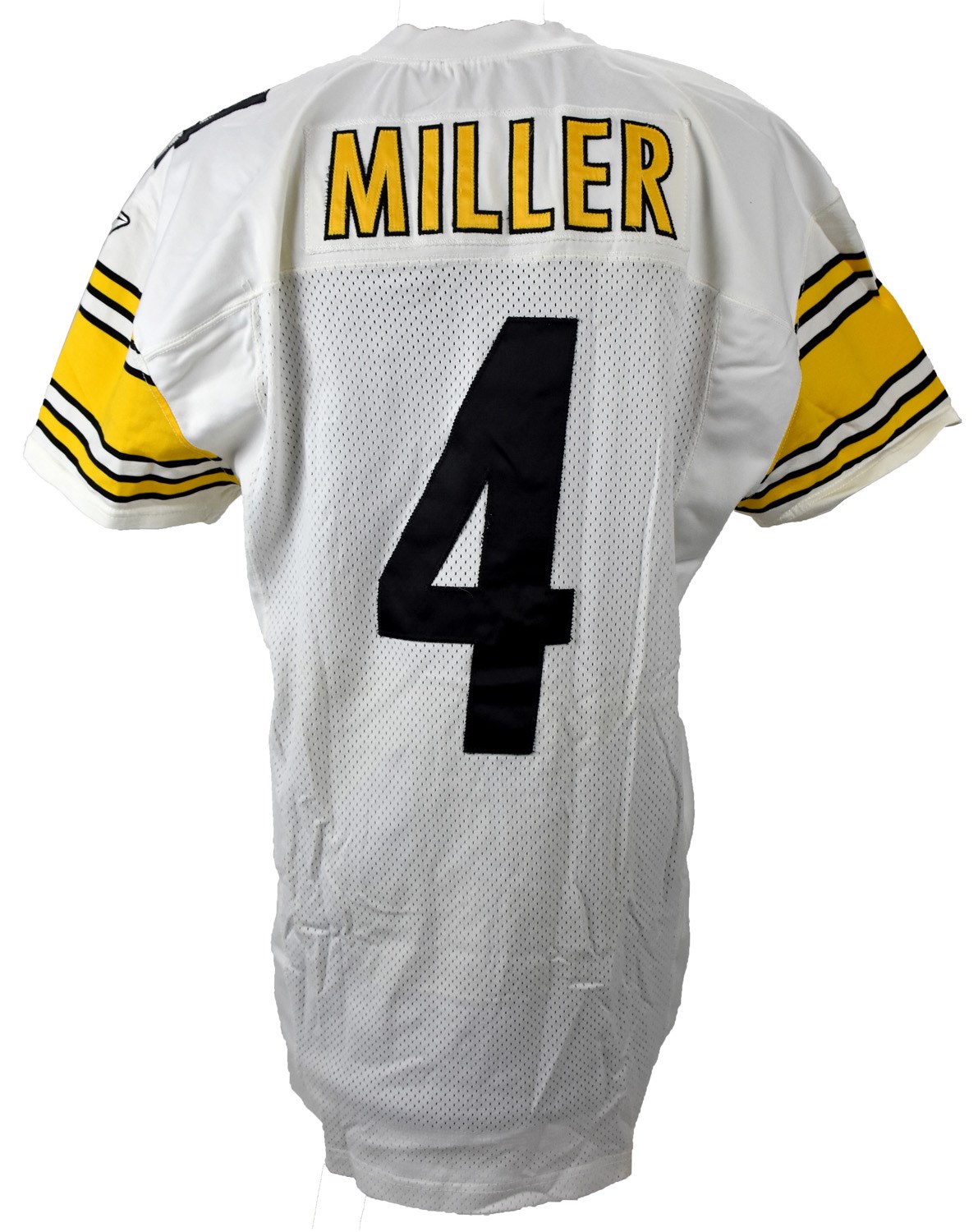 - 2002 Josh Miller Pittsburgh Steelers Game Worn Jersey