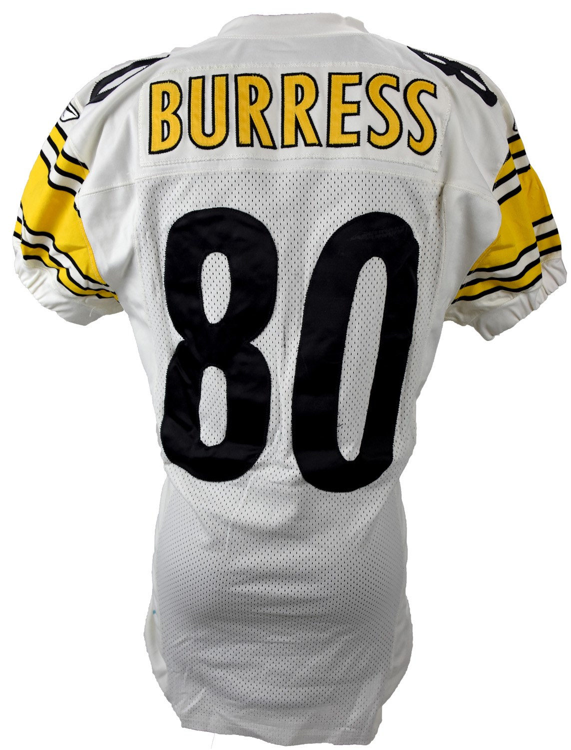 - 2002 Plaxico Burress Pittsburgh Steelers Game Worn Jersey - 2 TD Game - Photo-Matched to Multiple Games (Resolution Photomatching LOA)