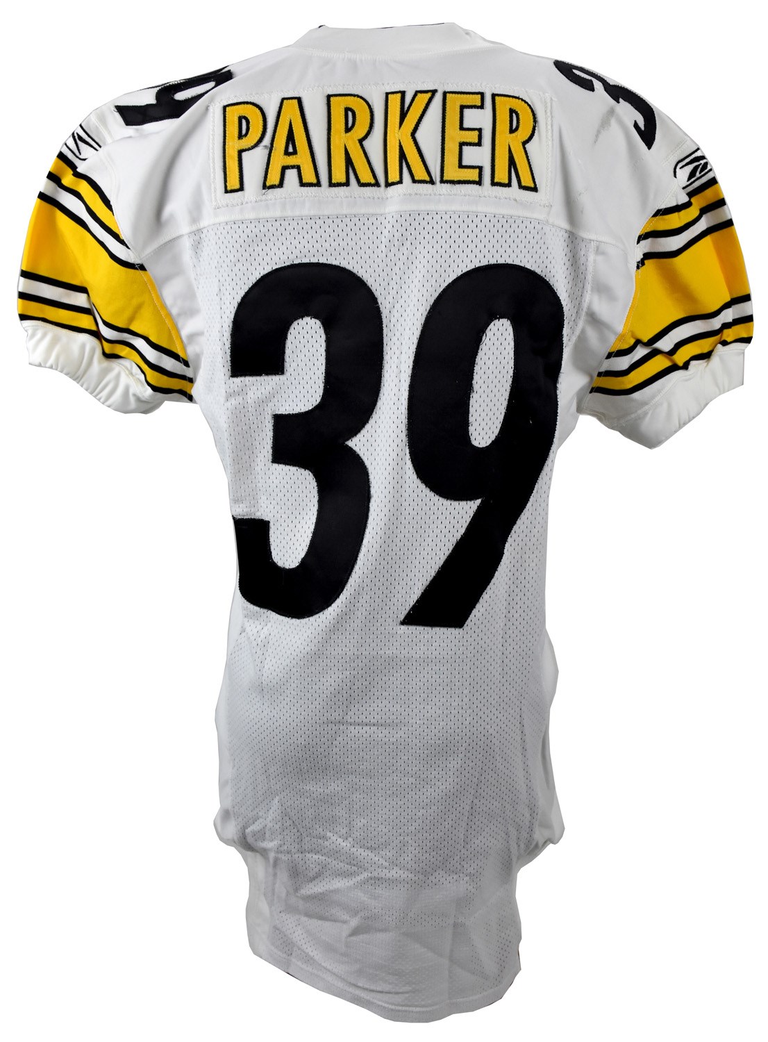 - 2004 Willie Parker Pittsburgh Steelers Game Worn Rookie Year Jersey