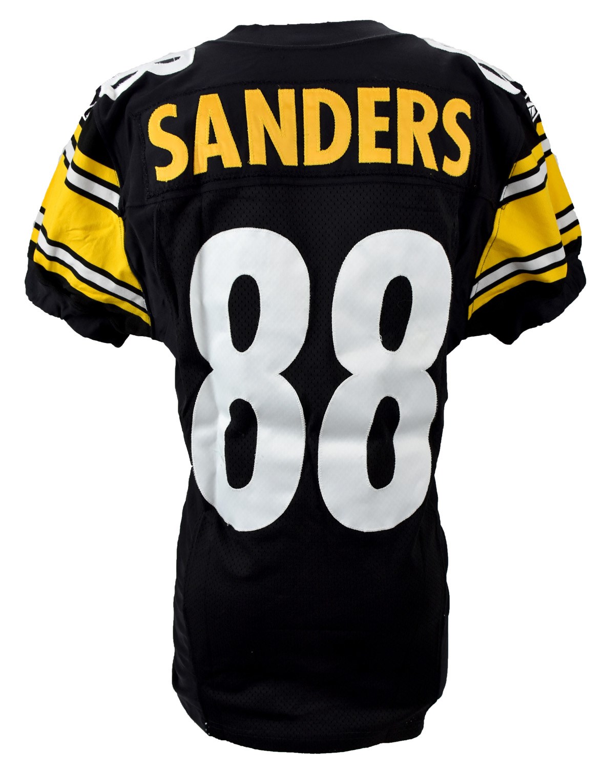 - 2011 Emmanuel Sanders Pittsburgh Steelers Game Worn Jersey - Photo-Matched to Multiple Games (Resolution Photomatching LOA)