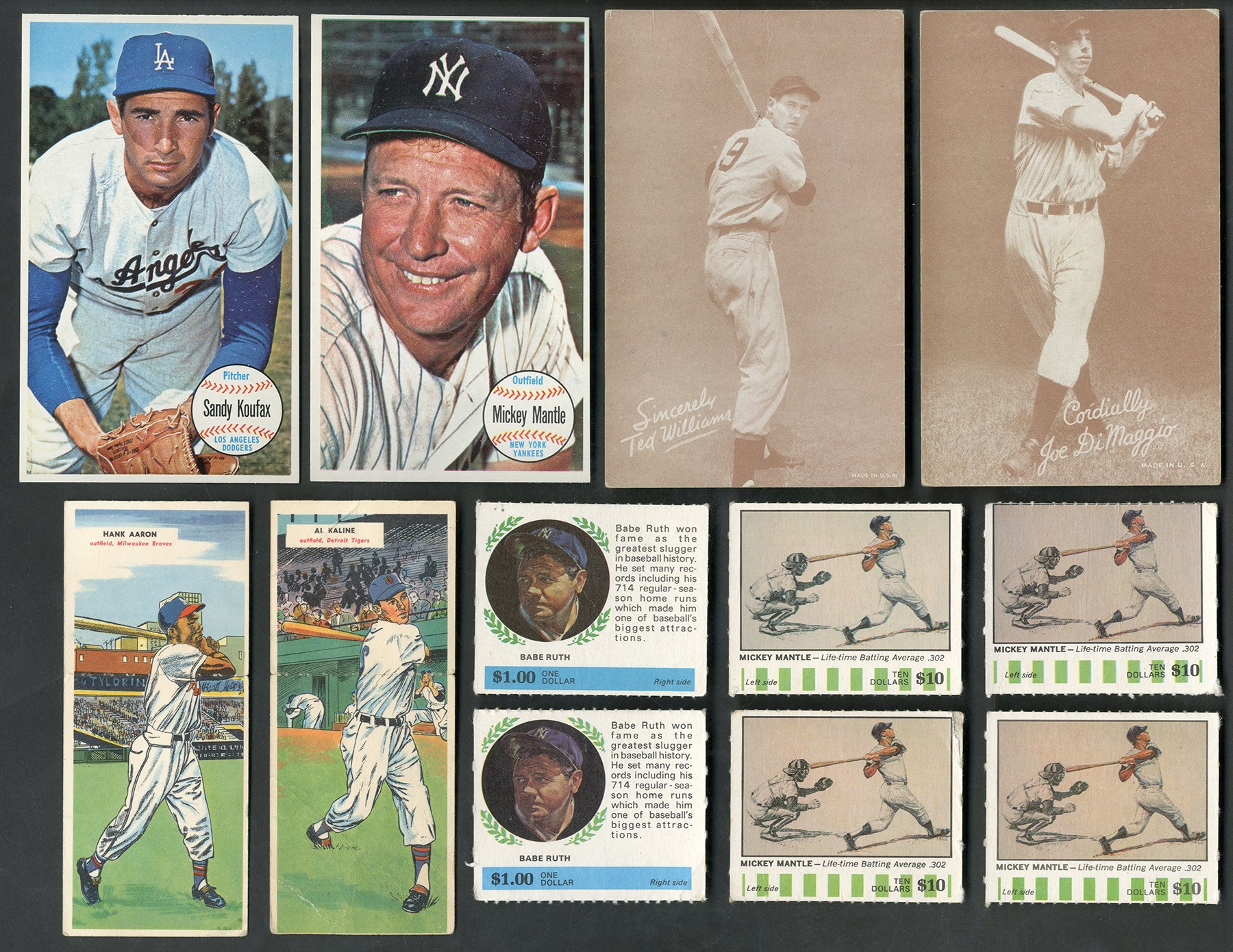 1939-1980s Topps Oddball and Insert Set Collection with 1955 Doubleheaders
