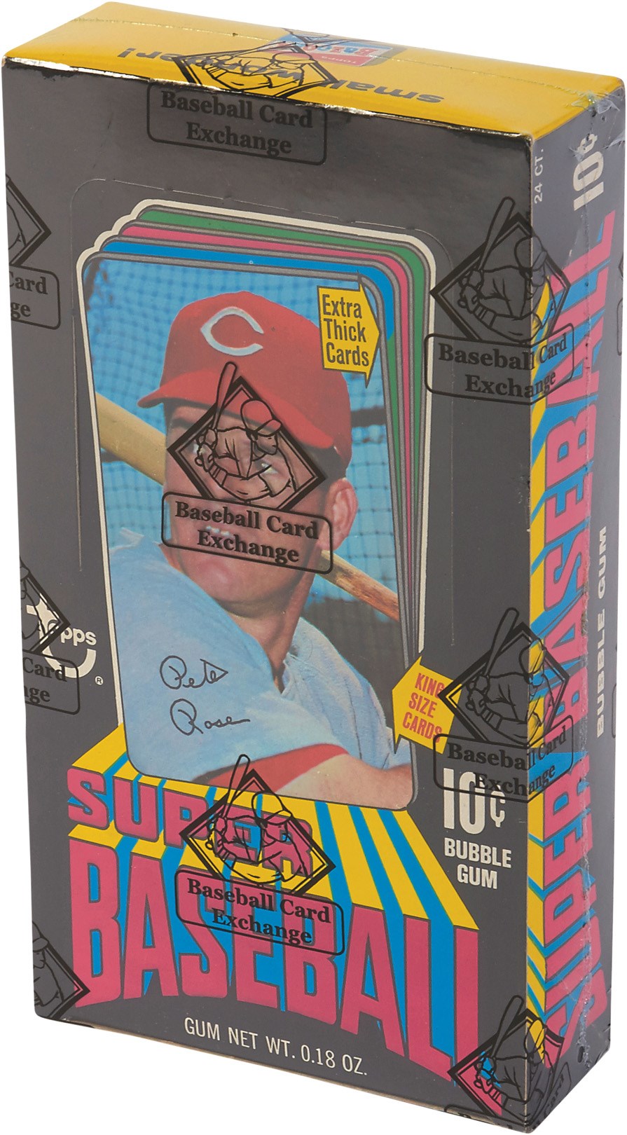 - 1970 Topps Super Baseball Wax Box (24 Unopened Packs) - BBCE Wrapped