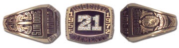 Clemente and Pittsburgh Pirates - Roberto Clemente Career Ring