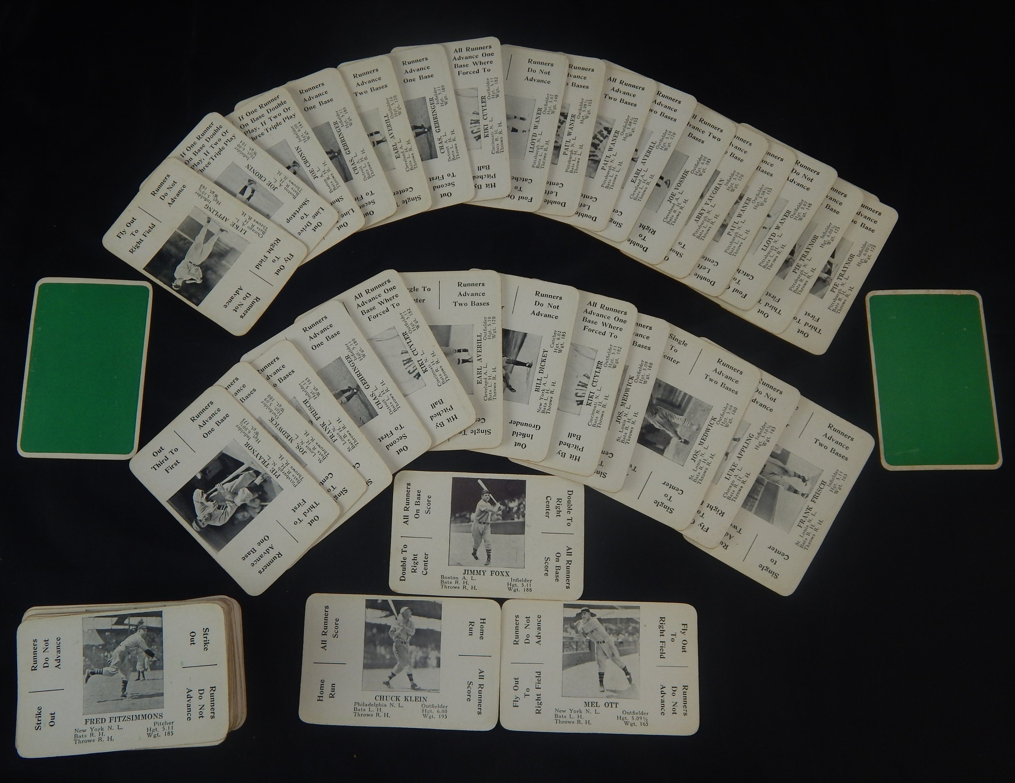 - 1936 S&S Baseball Cards Lot of 119 w/Near Set of 50/52