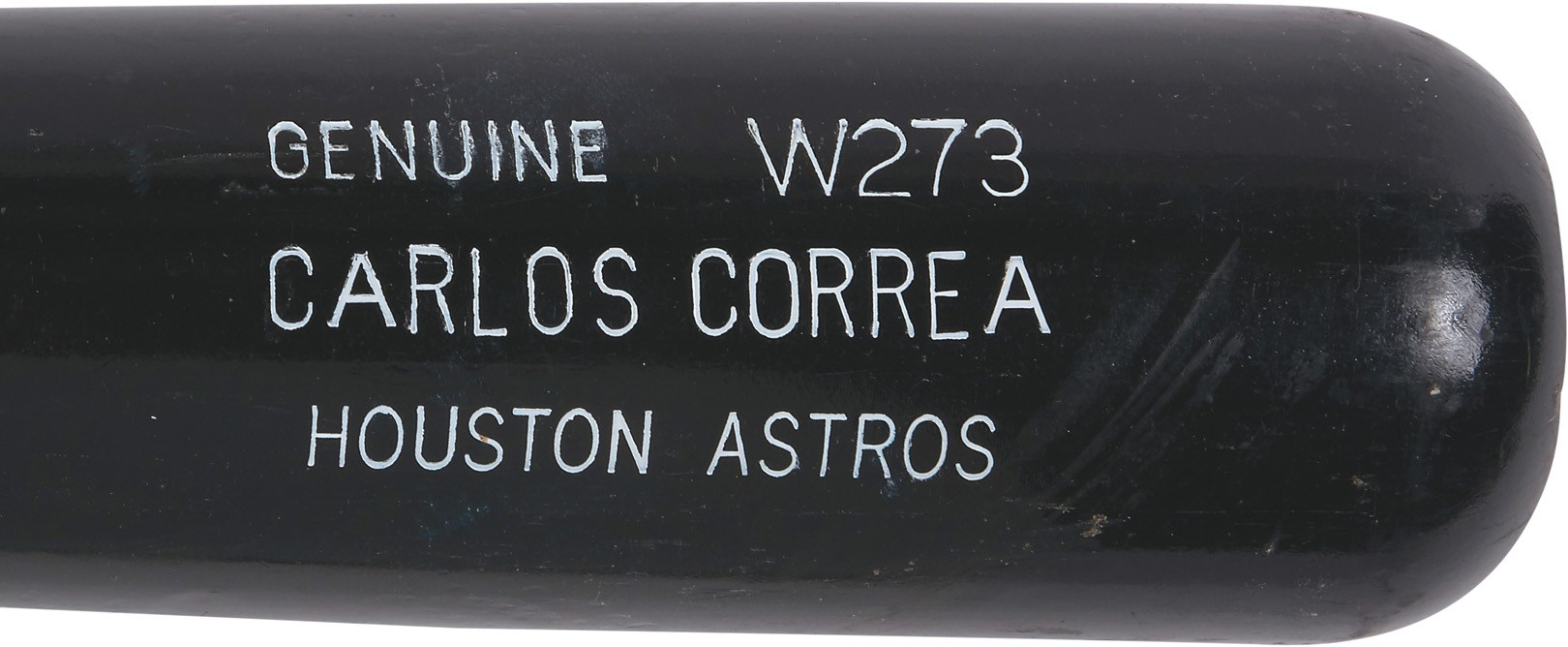 Baseball Equipment - 2015 Carlos Correa Game Used Astros Bat - Rookie Season (Correa & PSA LOA)