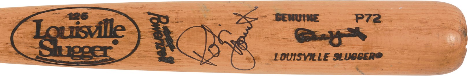 Baseball Equipment - 1986-89 Robin Yount Signed Game Used Bat (PSA GU 9.5)