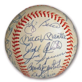- 1978 New York Yankees Team Signed Baseball