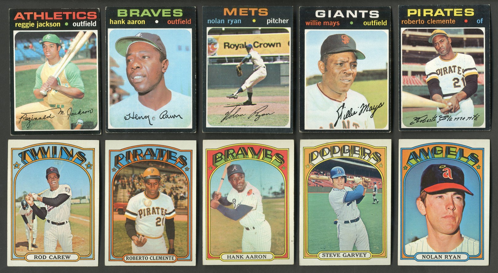 Baseball and Trading Cards - 1971 and 1972 Topps Pair of Complete Sets