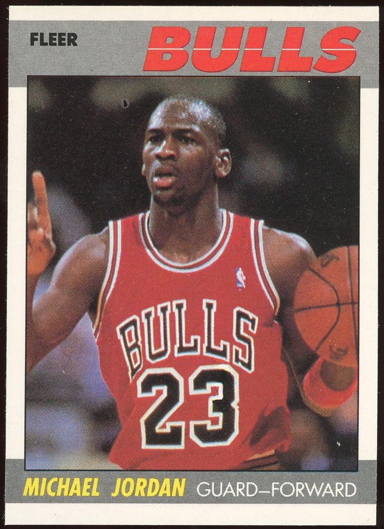 - 1987 Fleer Michael Jordan #59 NM-MT