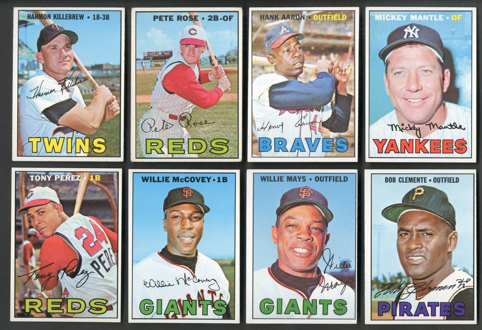 1967 Topps Partial Set of 530 Cards - MISSING all High Numbers