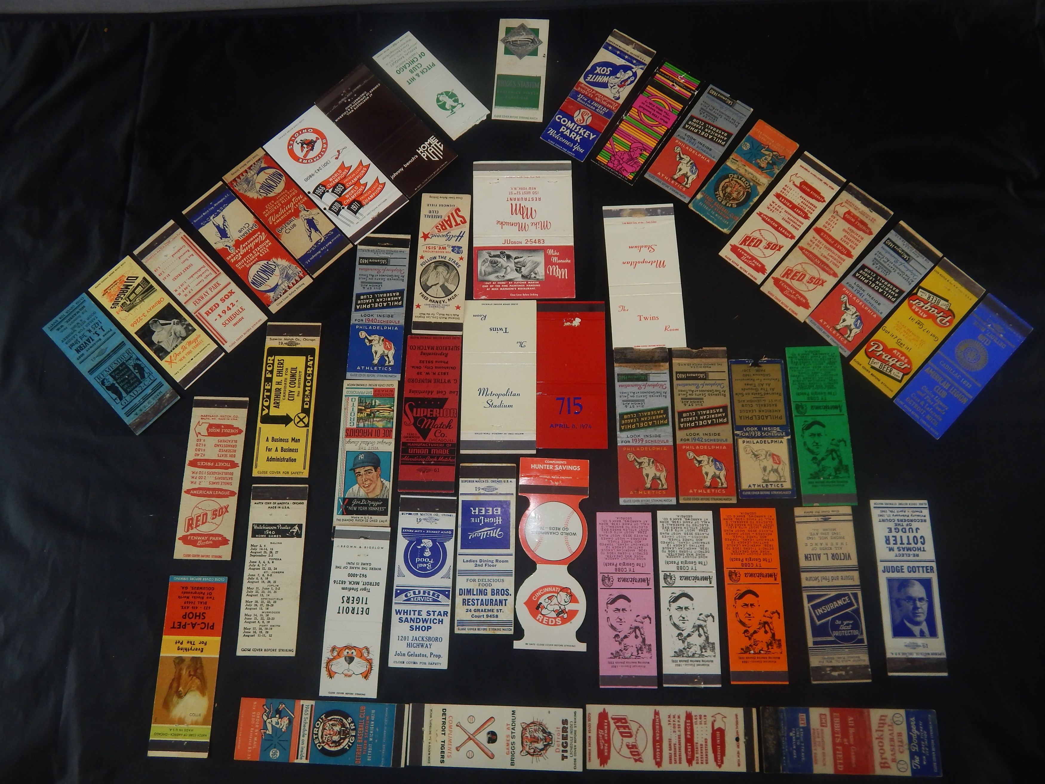 - 1930s-60s Matchbook Covers Collection (99)