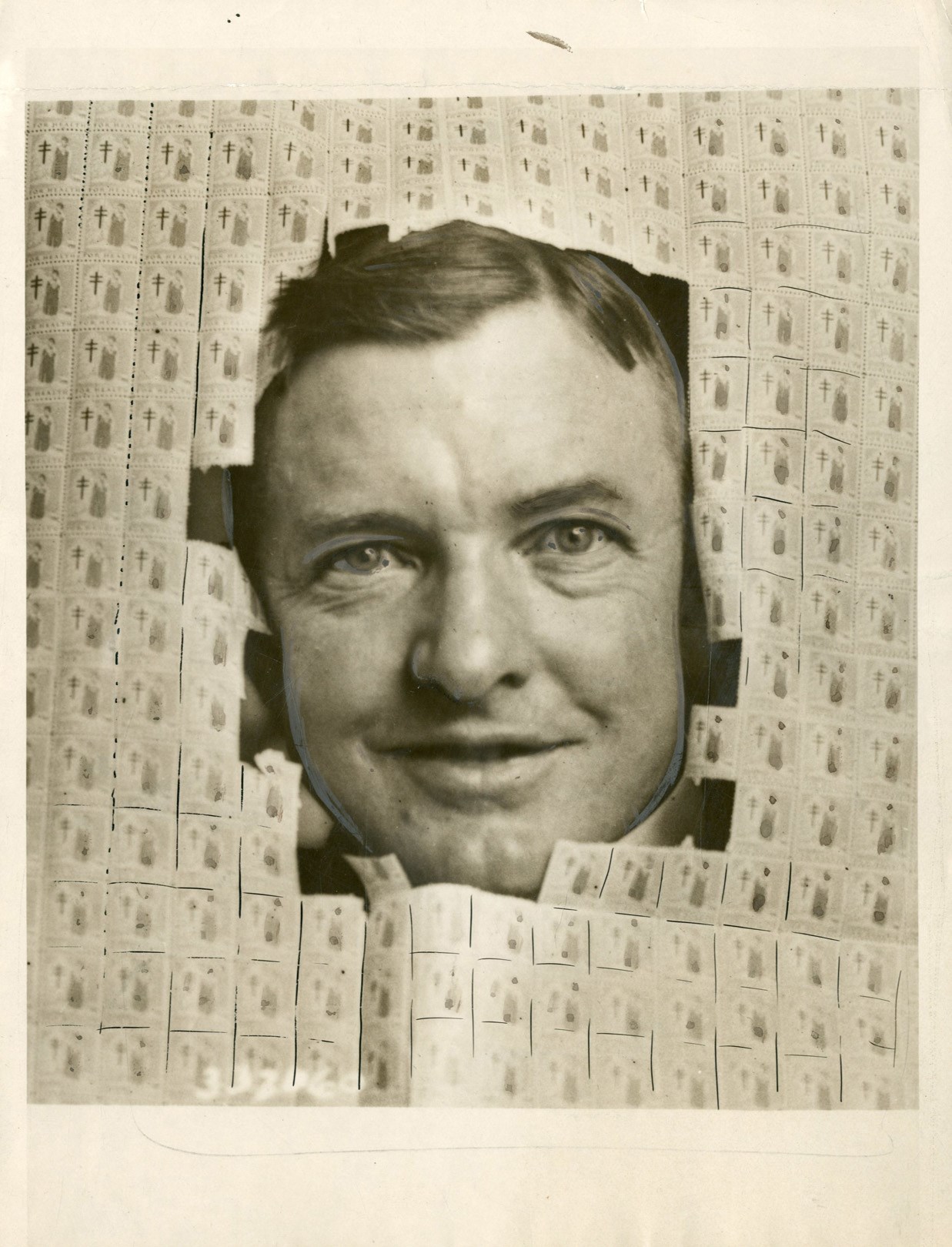 Internet Only - 1922 Christy Mathewson Wire Photograph