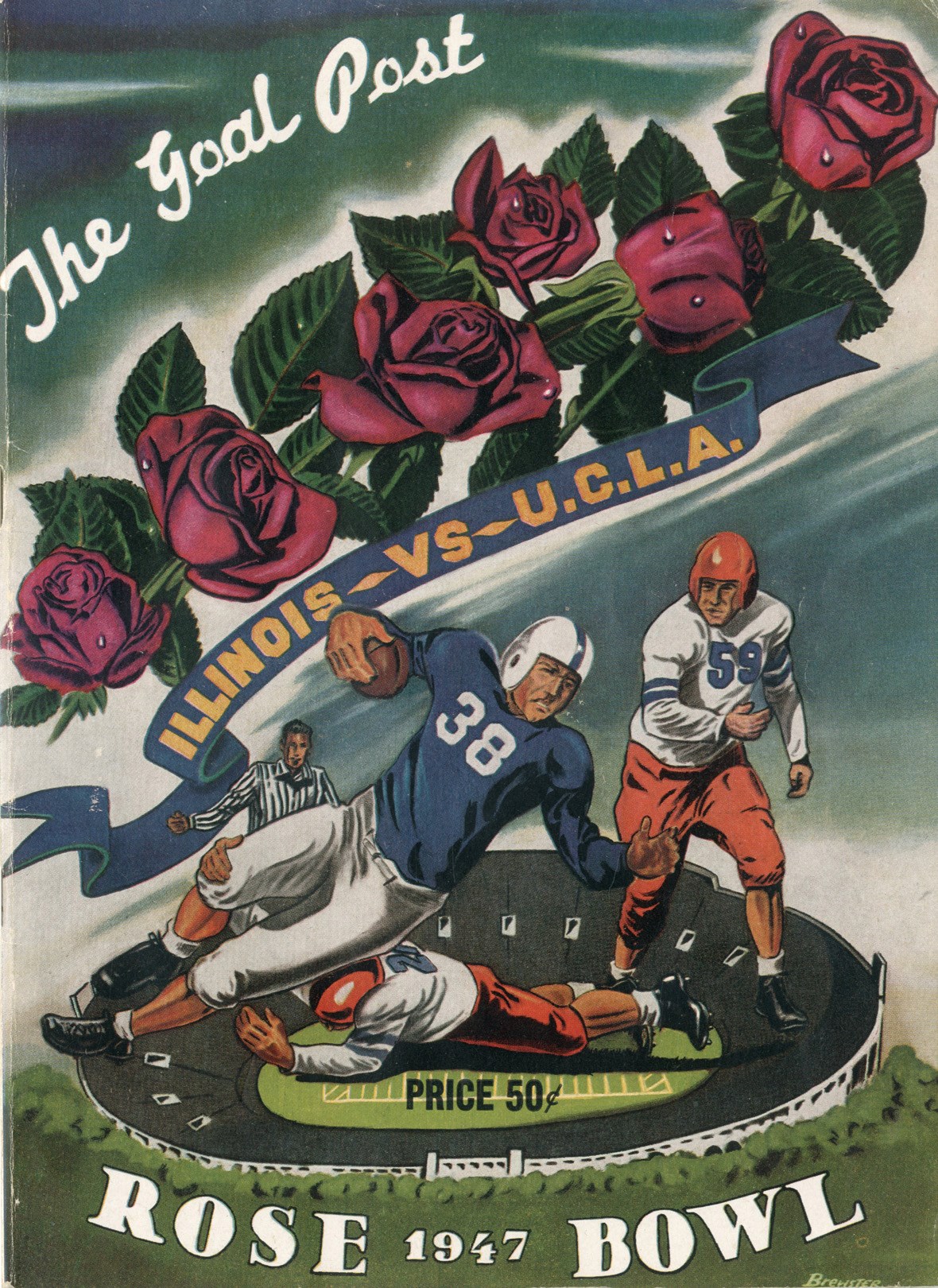 Internet Only - 1947 Rose Bowl Program