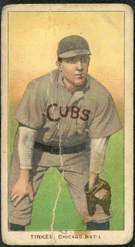 - 1909 T206 Tinker to Evers to Chance Collection of 3 - Chicago Cubs