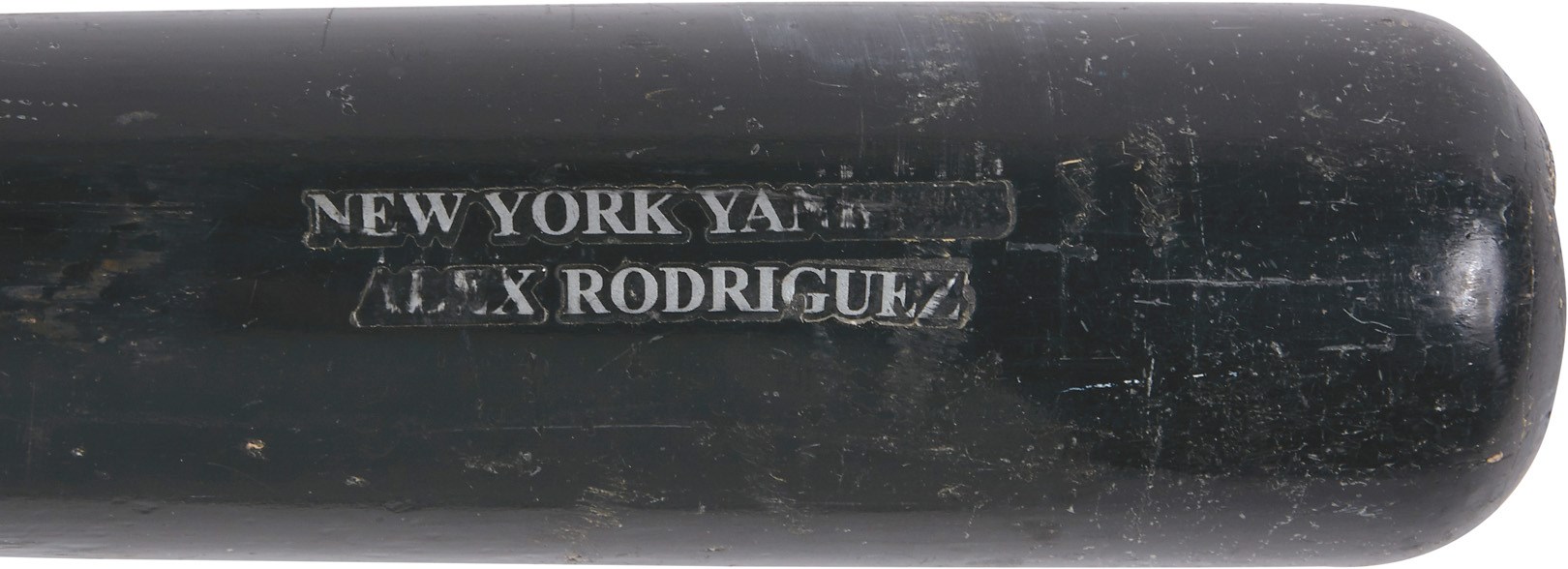 NY Yankees, Giants & Mets - Circa 2005 Alex Rodriguez Game Used Mattingly Model Bat (PSA LOA)