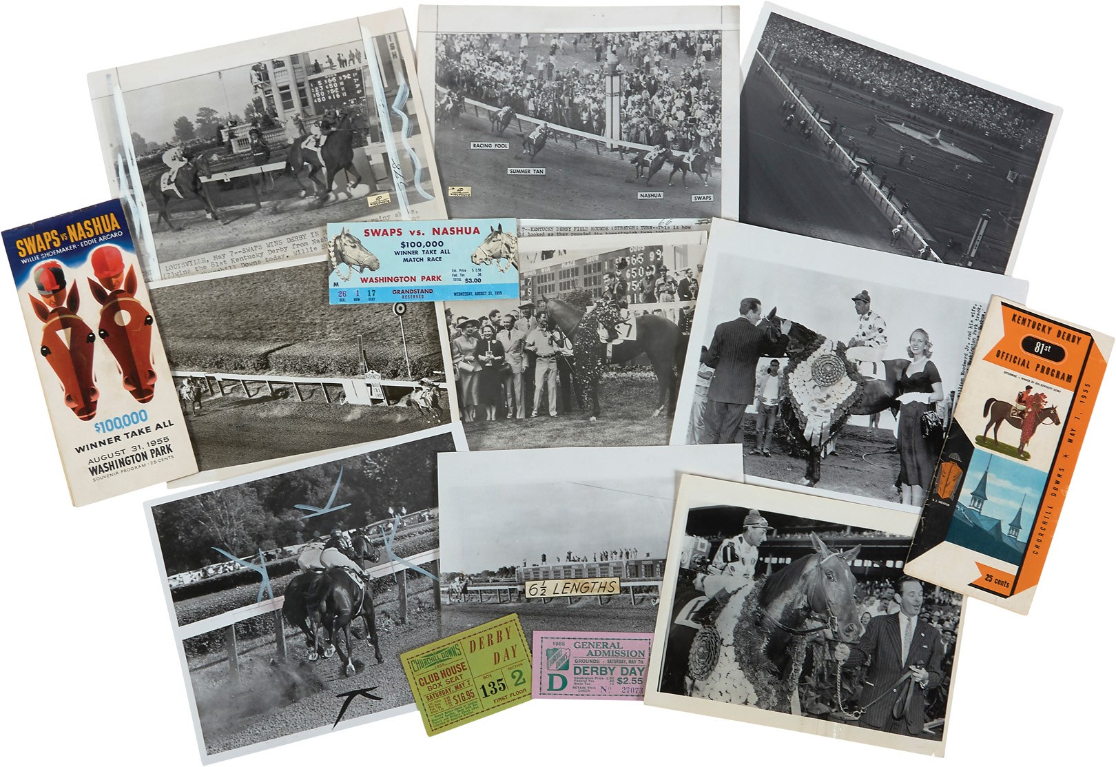 Horse Racing - Nashua vs. Swaps Collection (17)