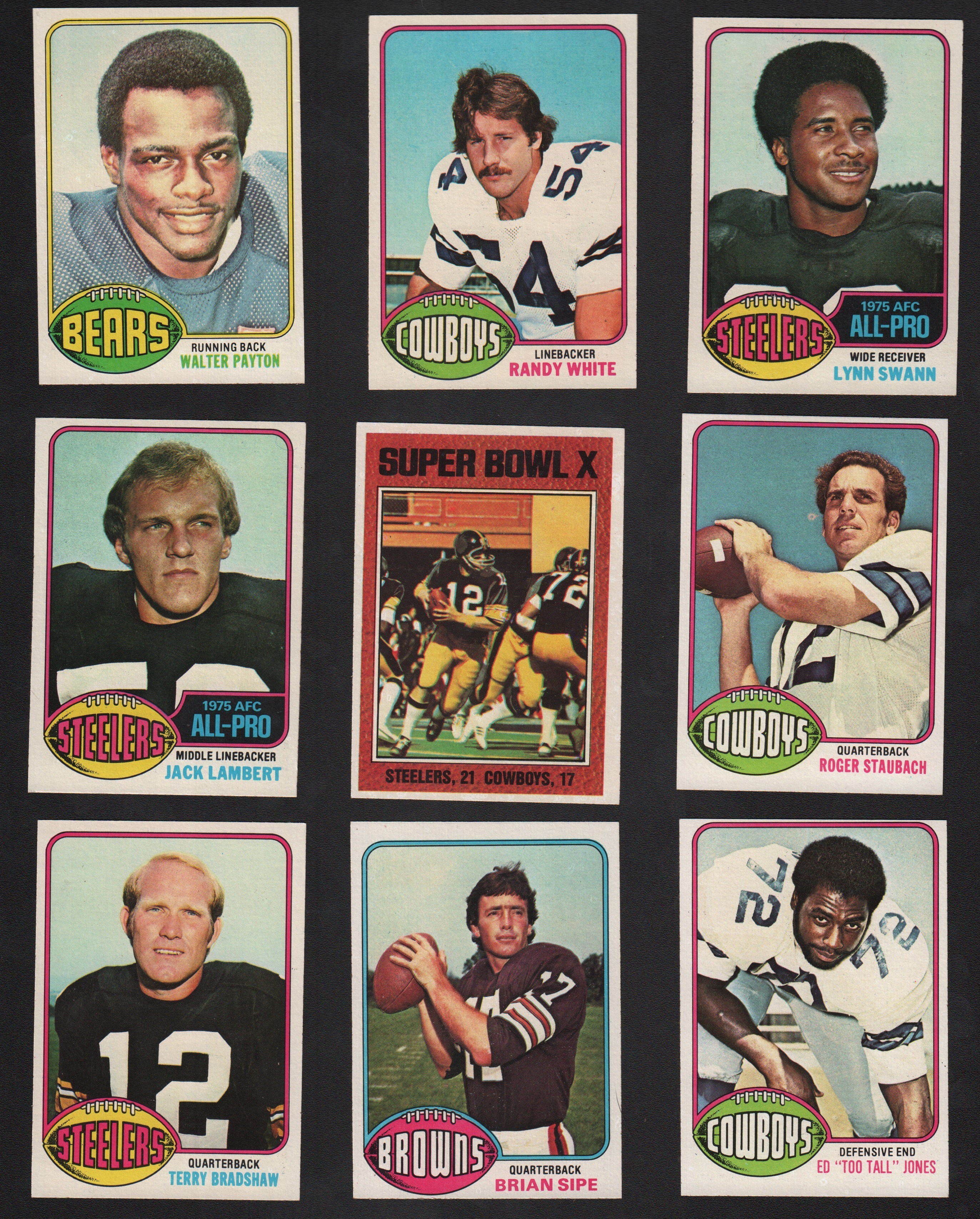 - 1976 Topps Football Complete Set of 528 Cards NM