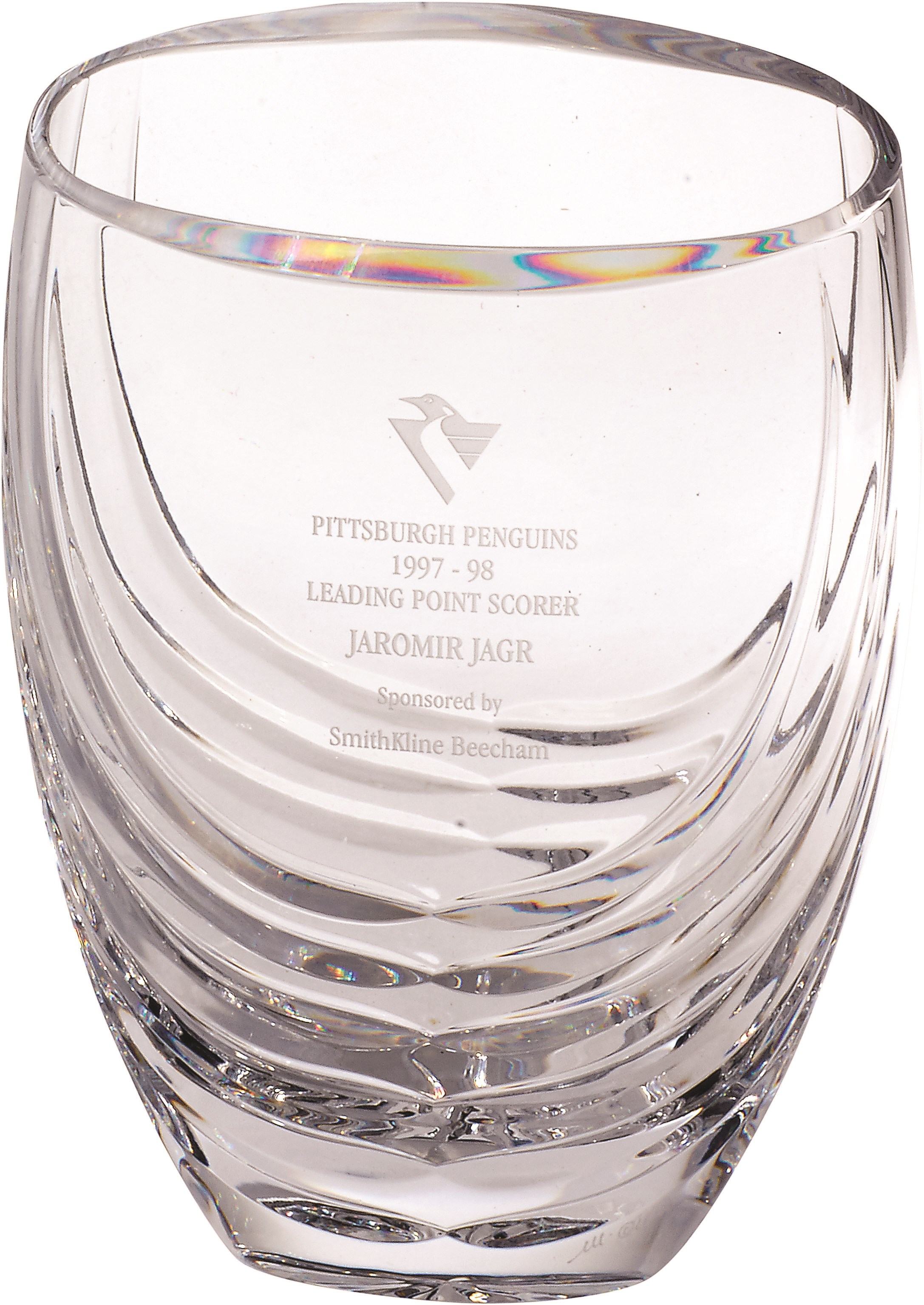 - 1997-98 Jaromir Jagr Leading Scorer Award