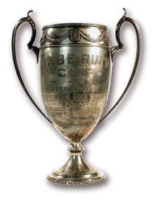 Babe Ruth - 1924 Babe Ruth Cup Presented by Ruth Himself (12" tall)