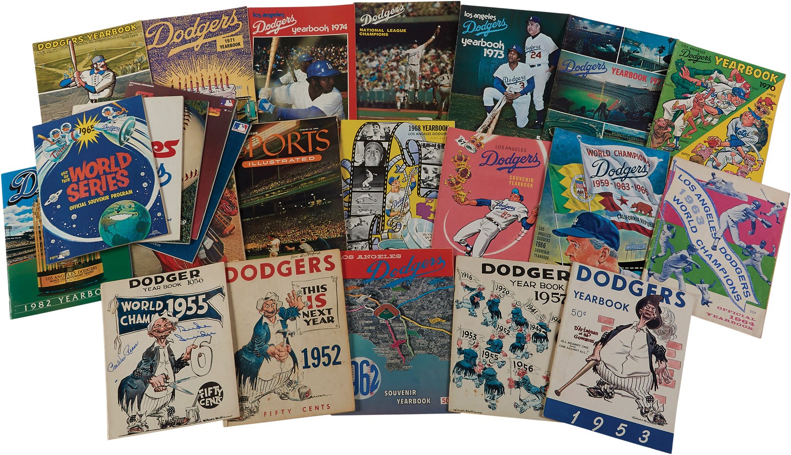 Jackie Robinson & Brooklyn Dodgers - From Matty to Brooklyn Books and Publications (40+)