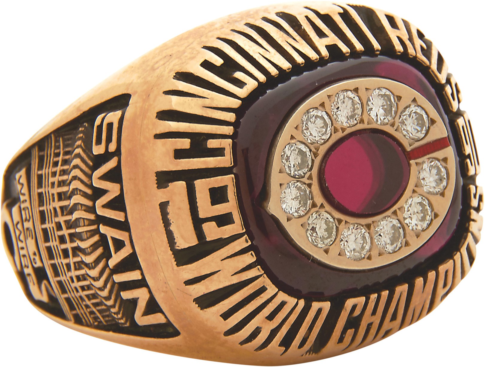 Reds 1990 World Series ring up for auction