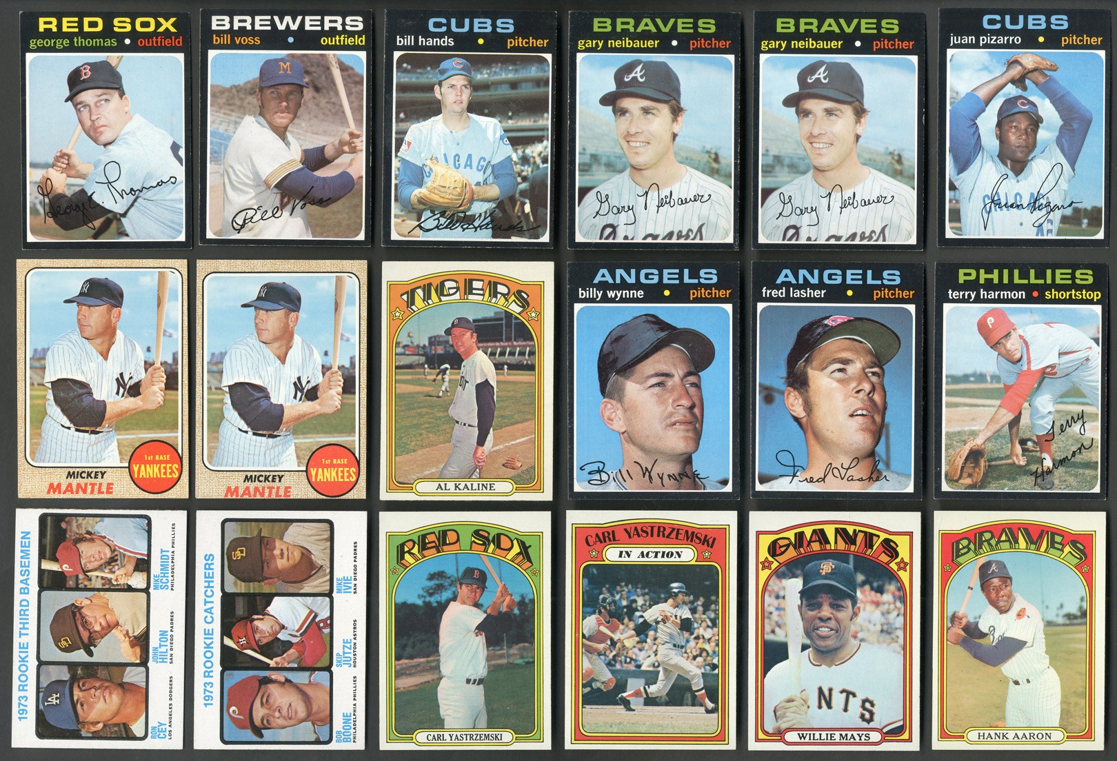 - 1966-1975 Topps HIGH GRADE Baseball Card Collection (6000+ Cards with Major Stars!)