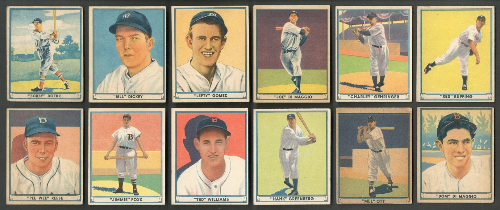 1941 Play Ball Complete Set (72/72)