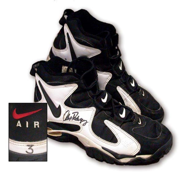 - 1996 Alex Rodriguez Game Worn Turf Shoes