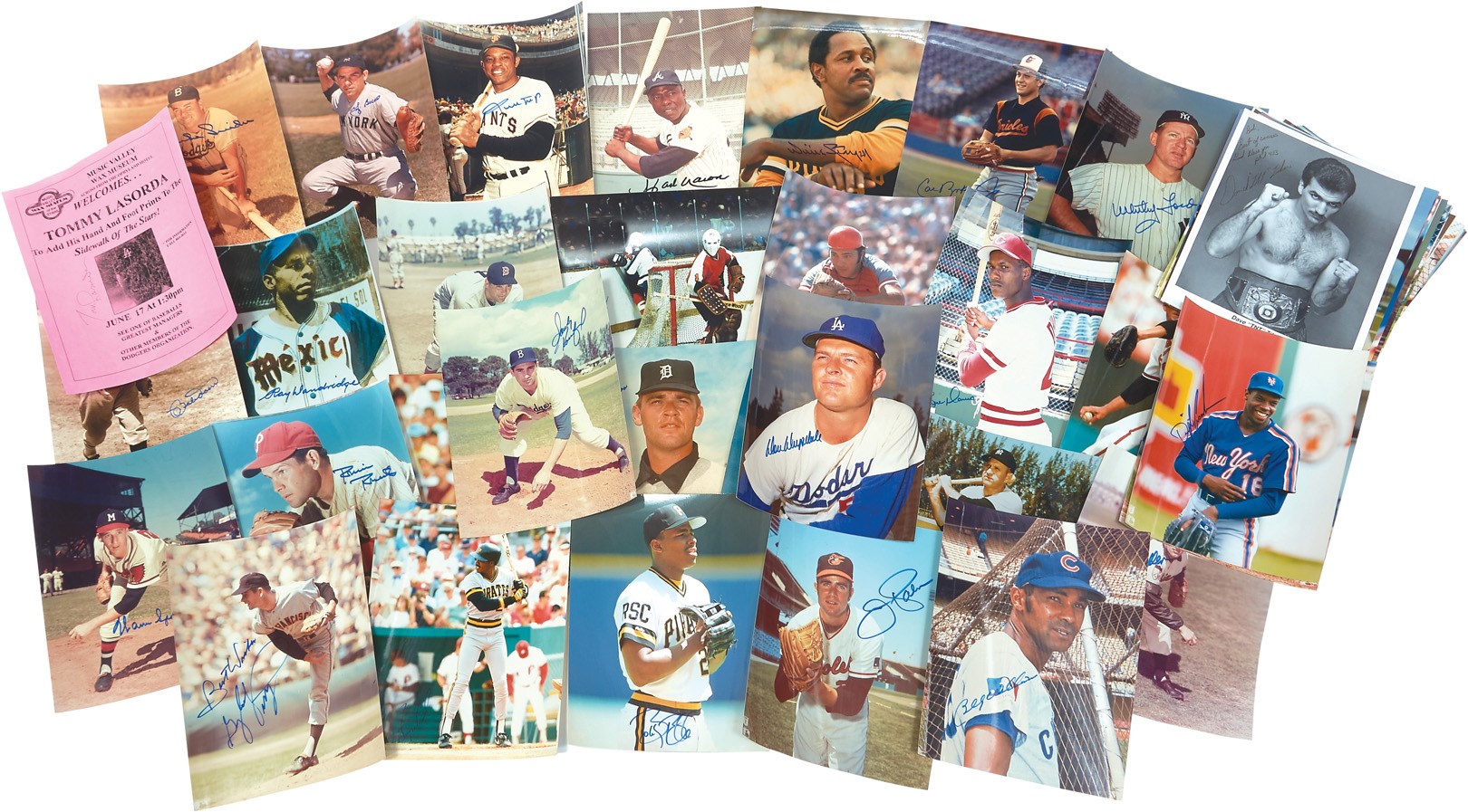 Baseball Autographs - Baseball In-Person Signed Photo Collection w/Koufax and Drysdale (65)