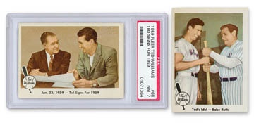 Sports Cards - 1959 Fleer Ted Williams Complete Set
